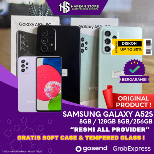 Samsung galaxy A52s 5G | A52 8/256gb 8/128gb second original resmi sein