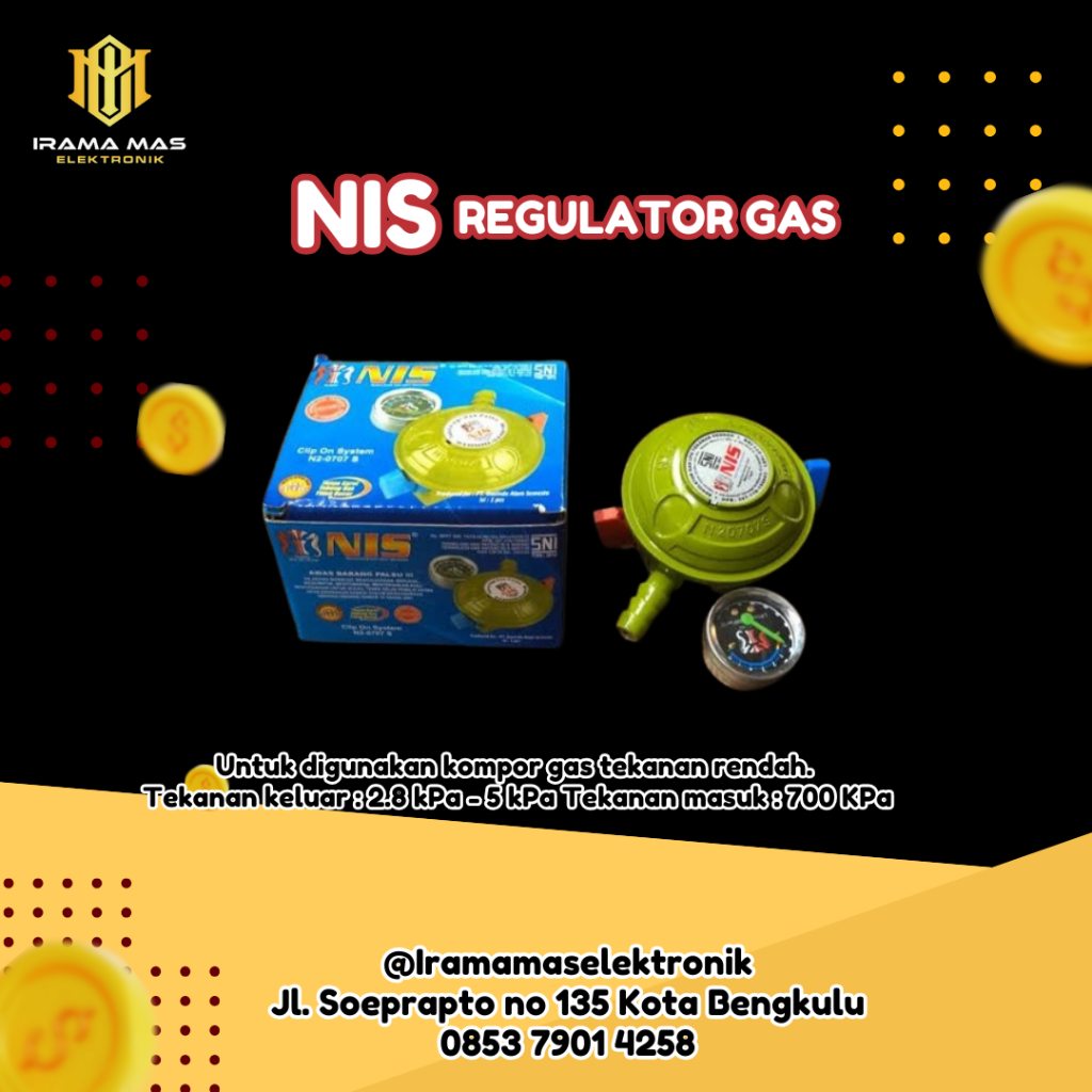 REGULATOR GAS NIS