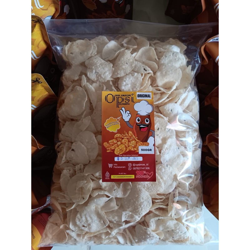 

OPSI Opak Singkong 500 gram