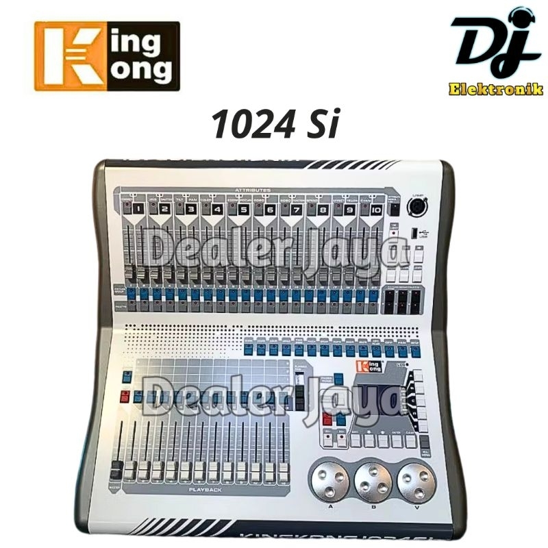 Mixer Lighting KINGKONG 1024 Si / KINGKONG1024 Si + Hardcase - Mixer Lampu
