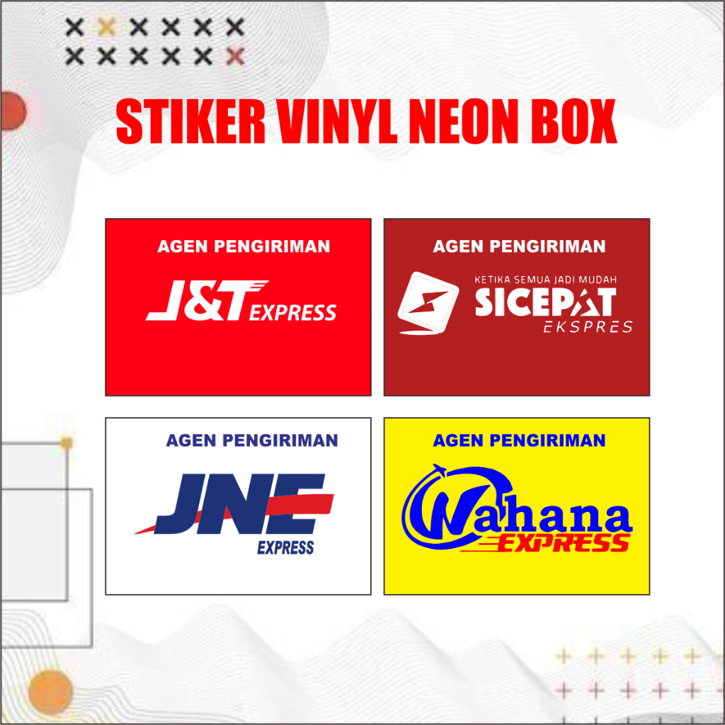 

STIKER VINYL AGEN PENGIRIMAN