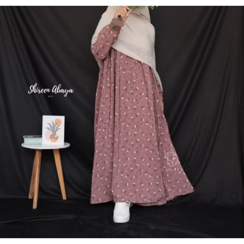 Abaya gamis wanita shireen