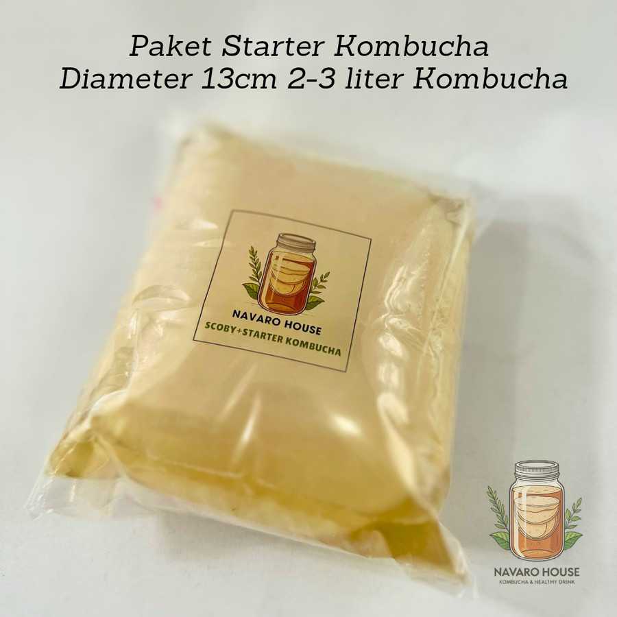 

Paket STARTER KOMBUCHA + SCOBY Tebal Jumbo Sehat diameter 13cm untuk 2-3 liter Kombucha