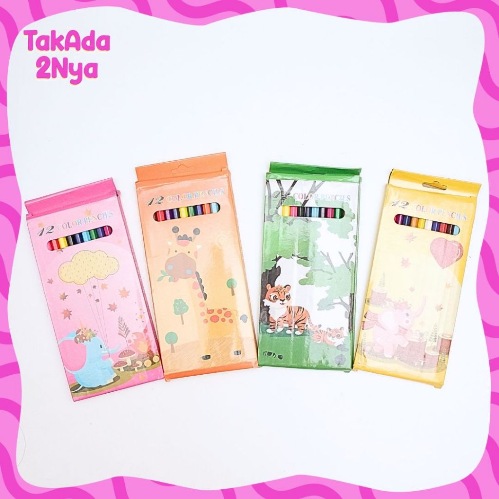 

Pensil Warna Super Murah Panjang Isi 12 Mewarnai Menggambar Colour Pencil Alat Tulis Anak Sekolah