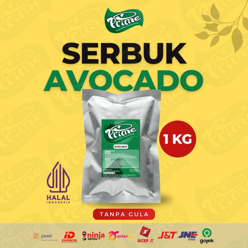 

Prime Bubuk Minuman Rasa Avocado 1KG | ZOWI POWDER