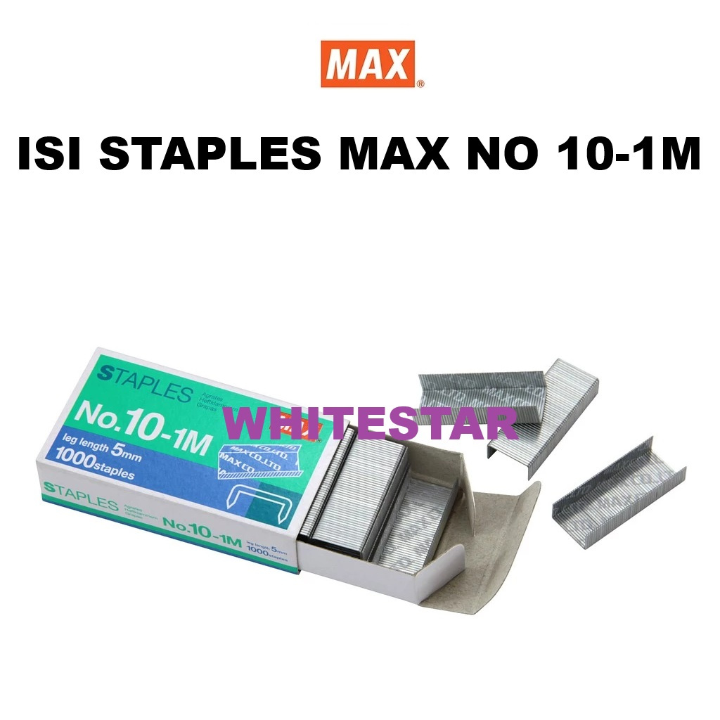 

refill / isi staples / stapler max no 10-1m