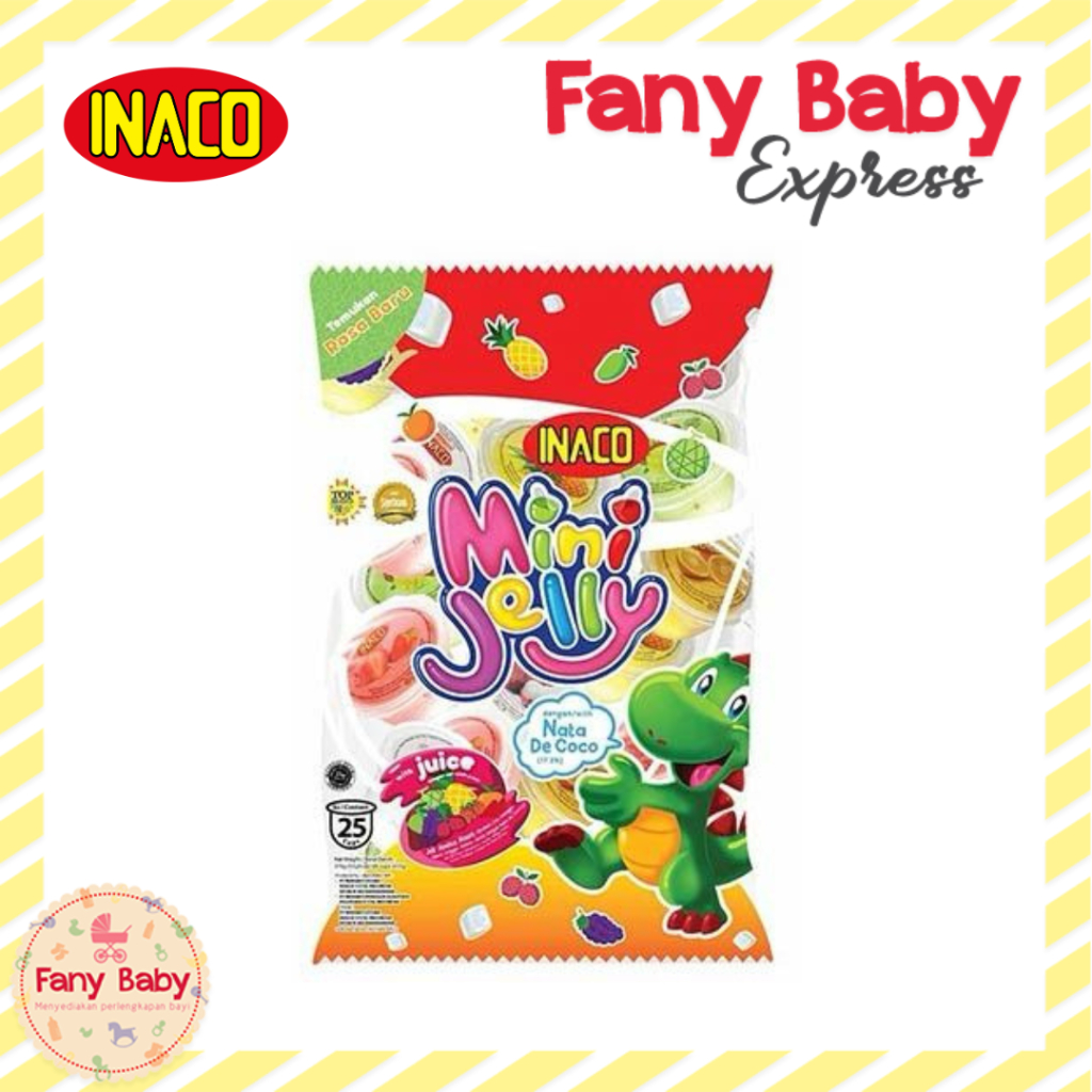 

INACO MINI JELLY CUP | JELI ANEKA RASA BUAH WITH NATA DE COCO