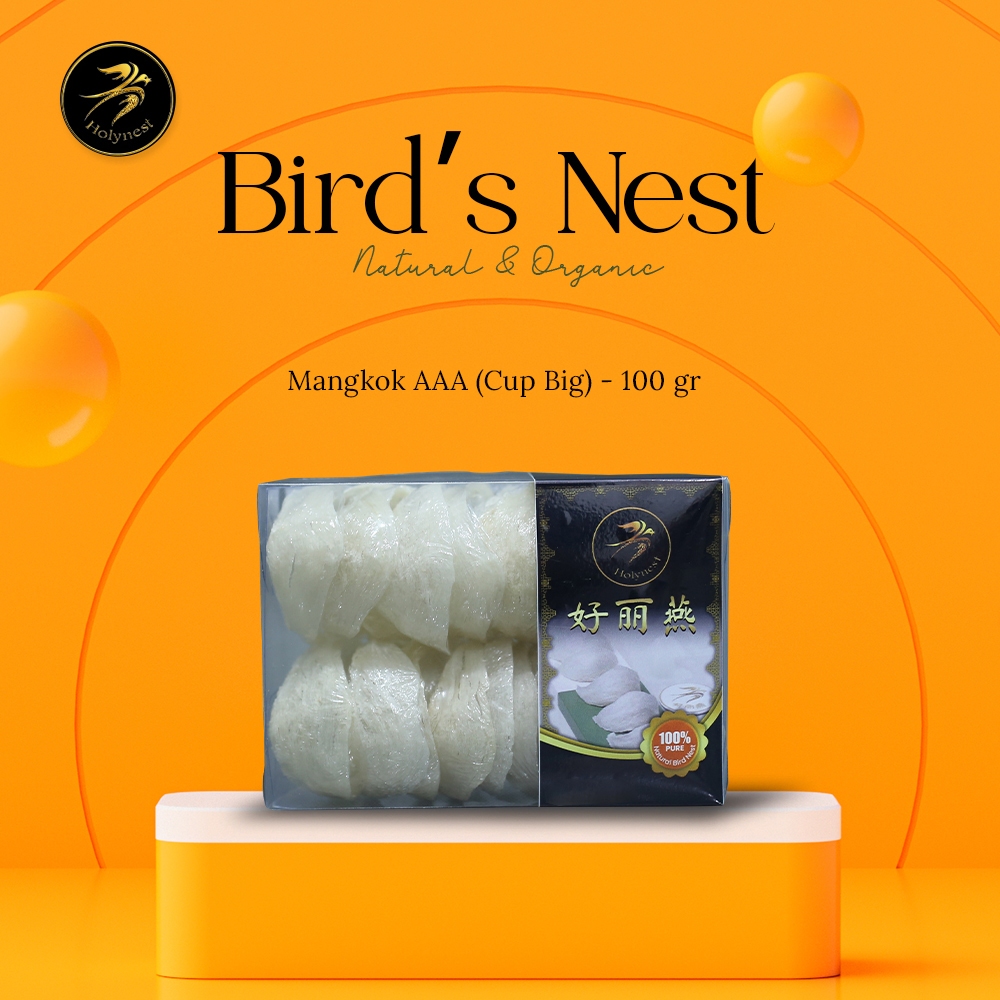 

Bird's Nest Mangkok AAA (Cup Big) 1000 gr