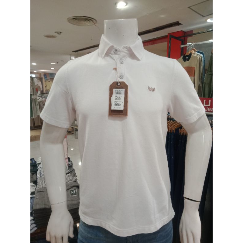 Watchout Kaos Kerah Polo Wangky Putih WK900050002