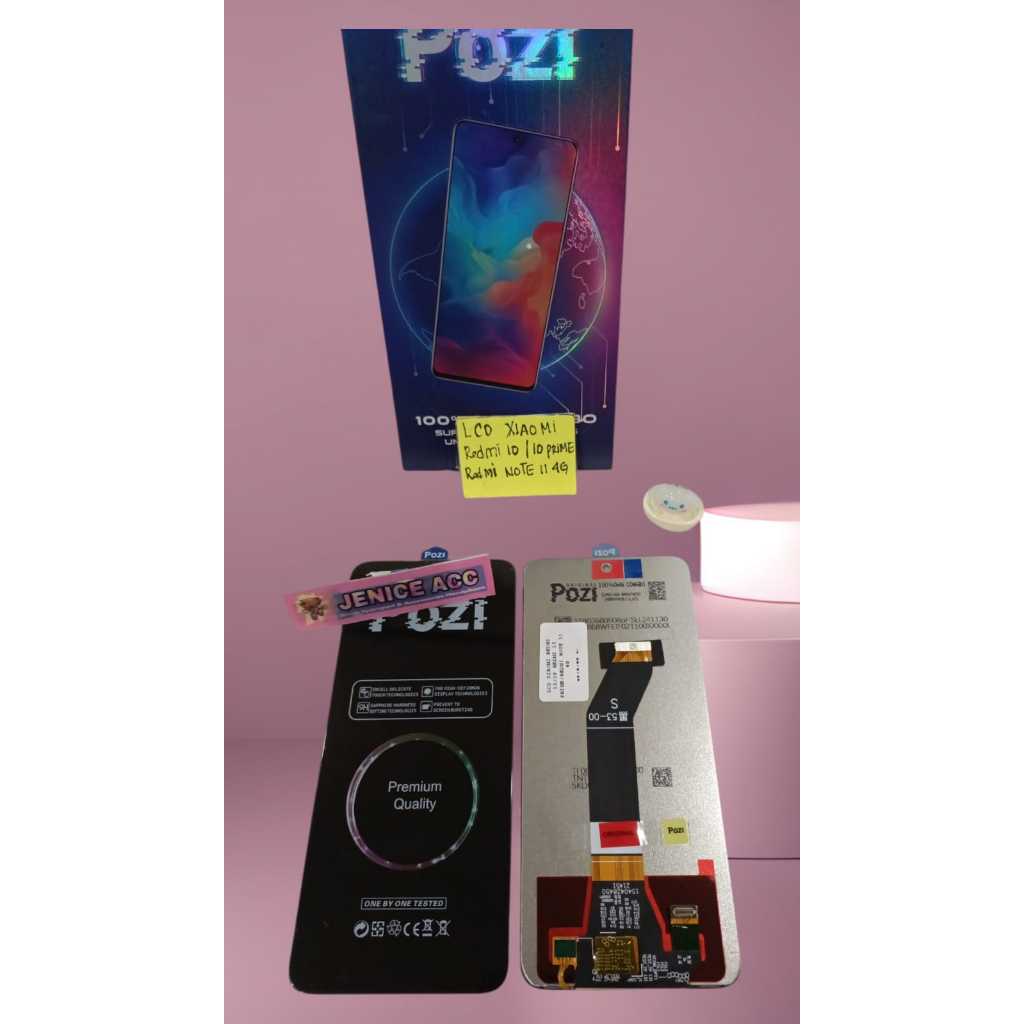 LCD  + TS POZI  XIAOMI REDMI 10/LCD XIAOMI REDMI 10 PRIME/LCD XIAOMI REDMI NOTE 11 4G