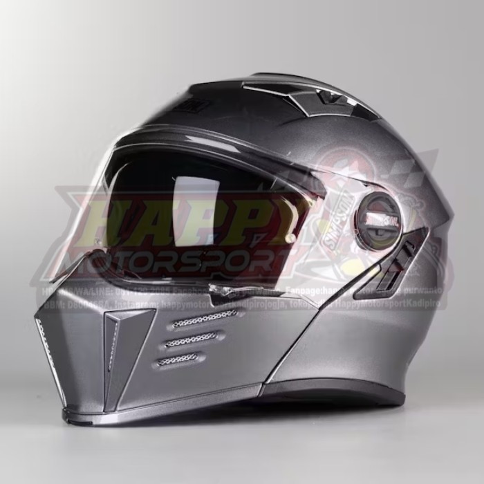 Helm Simpson Darksome Gunmetal Modular
