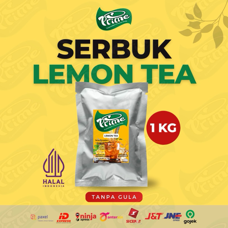 

Prime Bubuk Minuman Rasa Lemon Tea 1KG | ZOWI POWDER