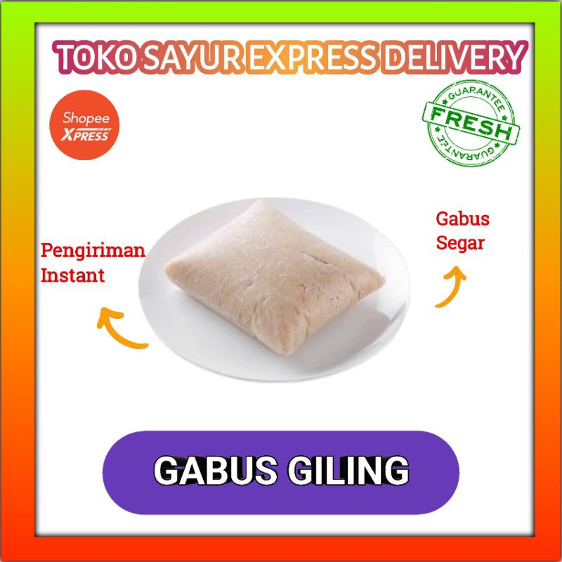 

Ikan Giling Gabus Super - Sayur Segar Palembang