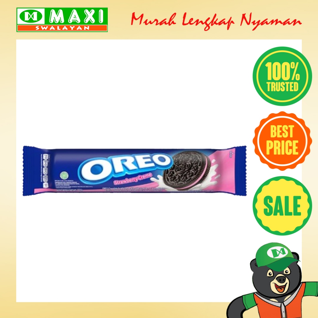 

Oreo Strawberry Crème 162gr