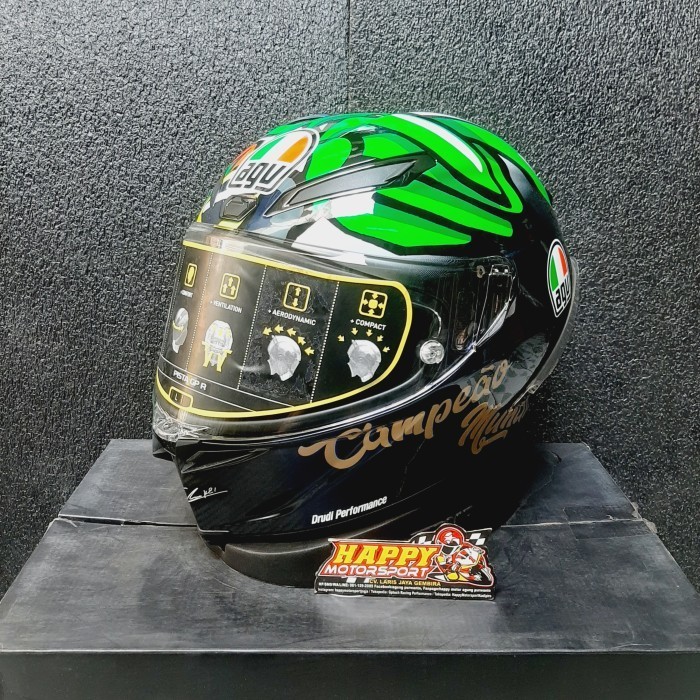 Helm fullface AGV Pista GP R Eurofit Morbidelli w champion 2017