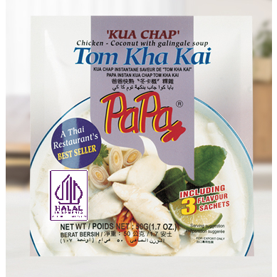 

Papa Kua Chap Tom Kha Kai Thailand bihun kwetiau rice noodle rice vermicelli