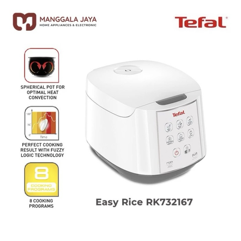 Tefal Easy Rice Cooker 1.8 Liter RK7321