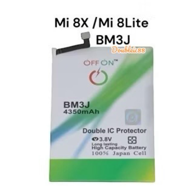 Baterai OFF-ON OFFON BM-3J BM3J Xiomi Redmi Mi 8x Mi 8 lite baterai battery double power BM 3J OFFON