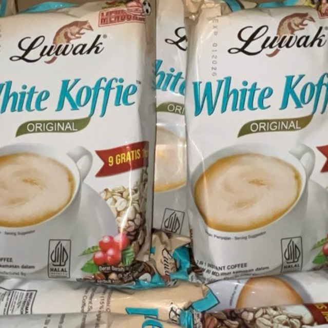 

Luwak White Koffie Original pack 10 pcs