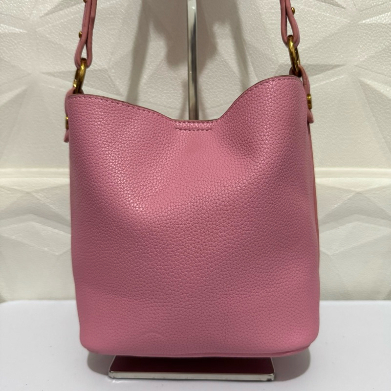 tas shoulder bag pink. tas ketek wanita. tas gaya preloved