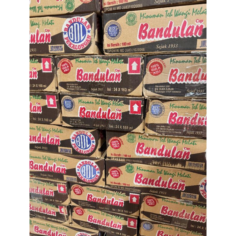 

TEH BANDULAN MELATI 160 ml/1 DUS ISI 24