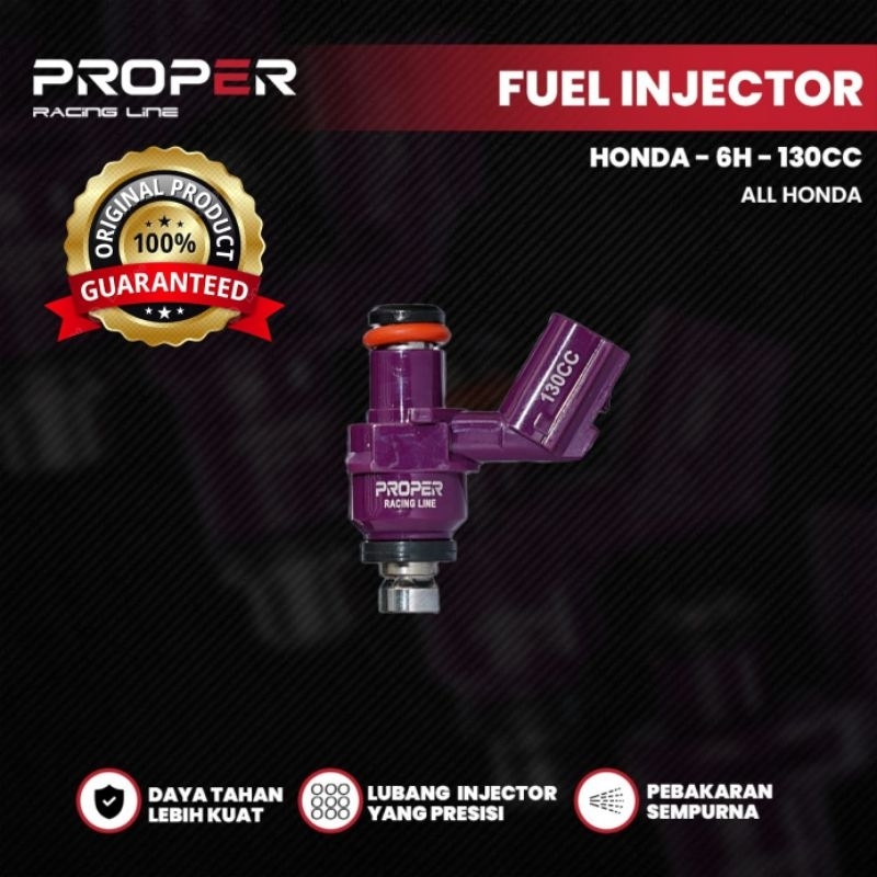 INJECTOR PROPER ALL HONDA VARIO 125/VARIO 150/BEAT ESP/BEAT F1/PCX 150/BEAT DELUXE/SONIC/CB 150/CBR