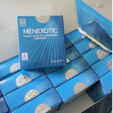 PERMEN MENXOTIC|MENSE XOTIC|MENS EXOTIC|MENEXOTIC CANDY ORIGINAL 1 KOTAK 4 PCS