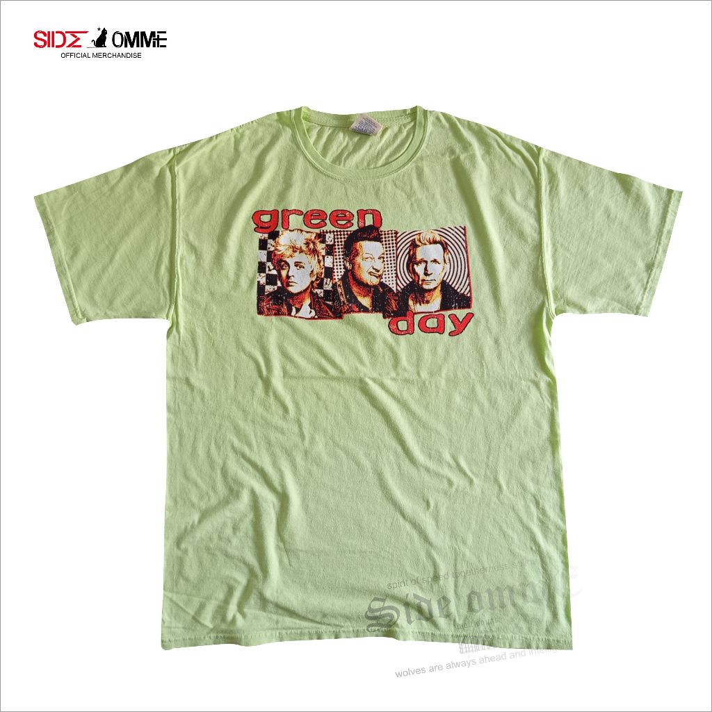 Green Day Kaos Band Original (Summer Photo)