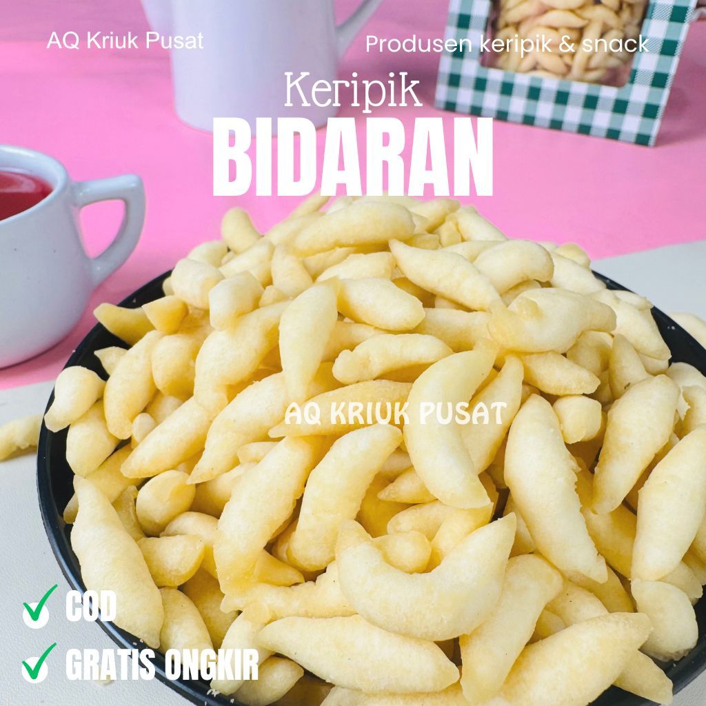 

bidaran mini keju 500gr / Keripik Bidaran AQ Kriuk Pusat / Bolot Keju Mini Anak / Telur Gabus Keju