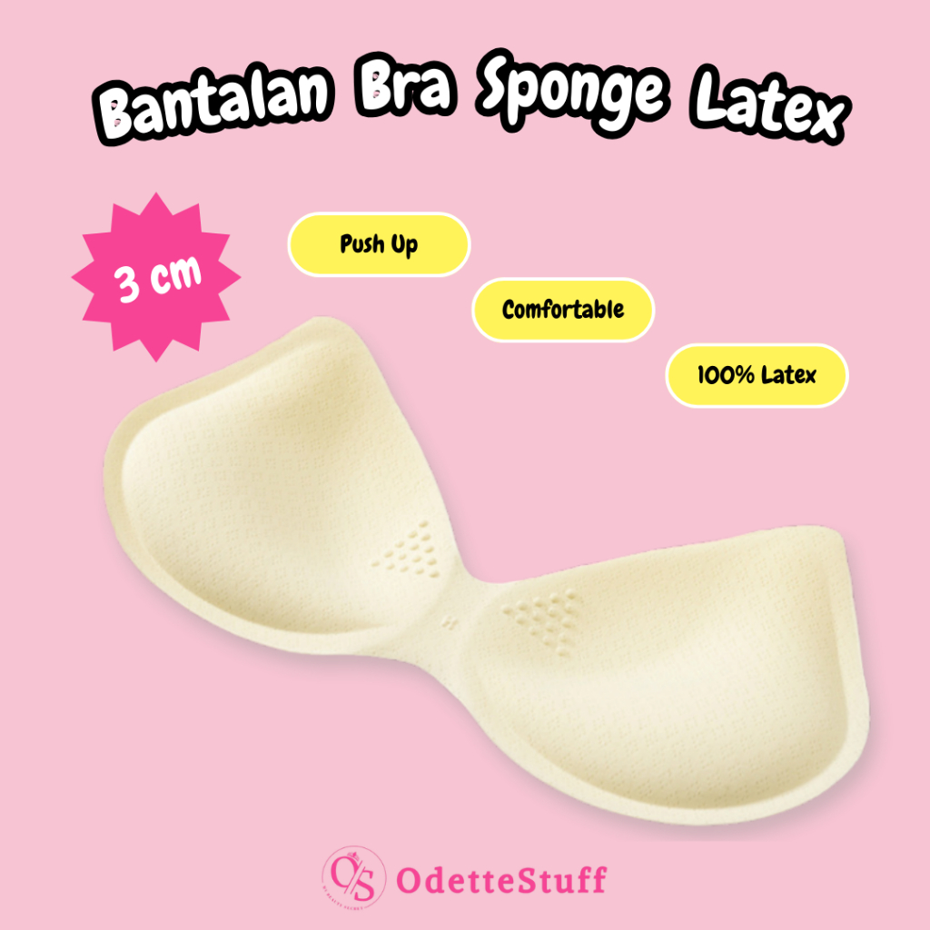SA ODETTE STUFF Premium Cup Push Up Bra Busa Tebal 3cm BH Busa Tebal Push Up Pembesar Instant