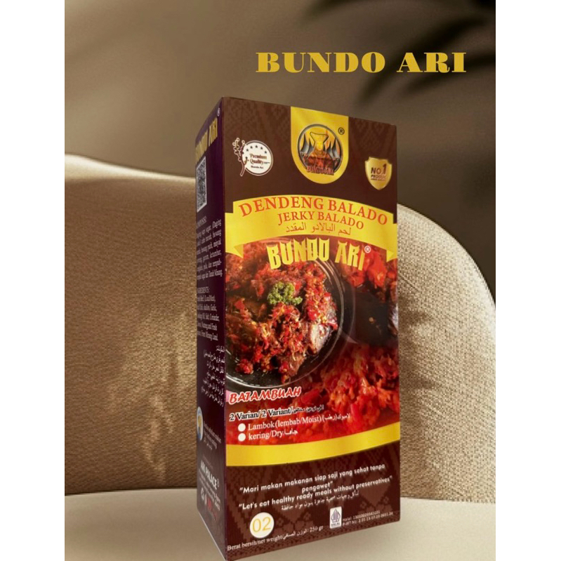 

Dendeng Balado basah Minang 250gr