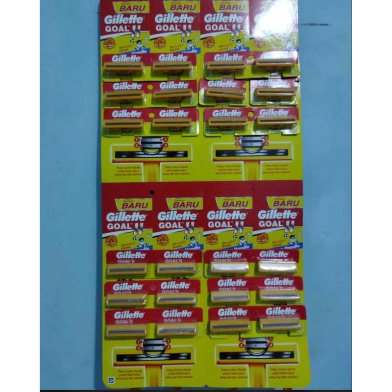 Gillette kuning,gillette goal to