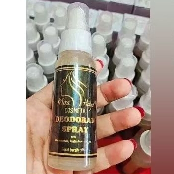 deodorant spray by Mira hayati cosmetic