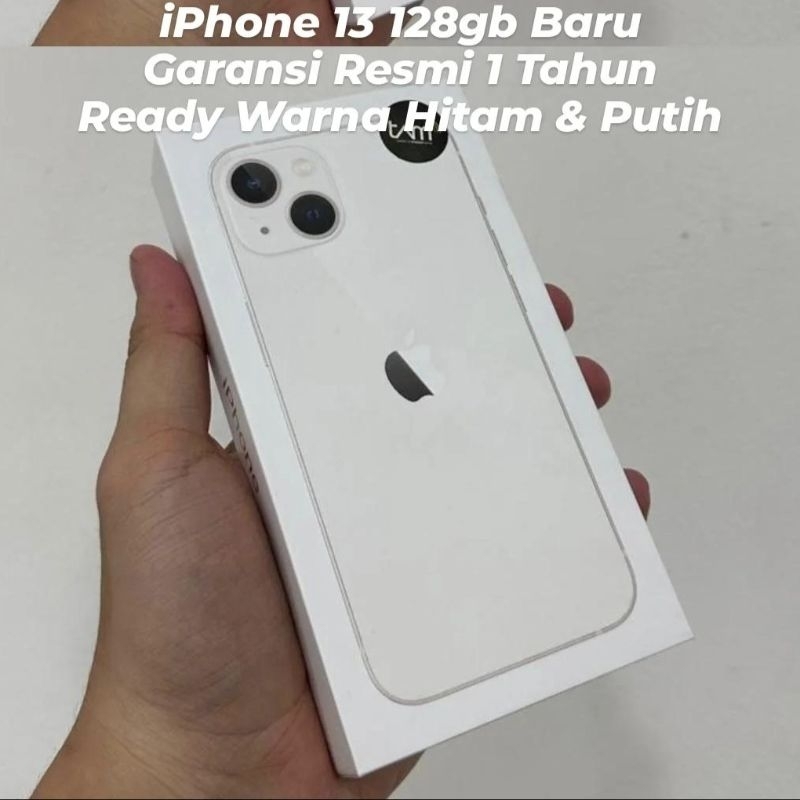 IPHONE 13 128GB BARU GARANSI RESMI