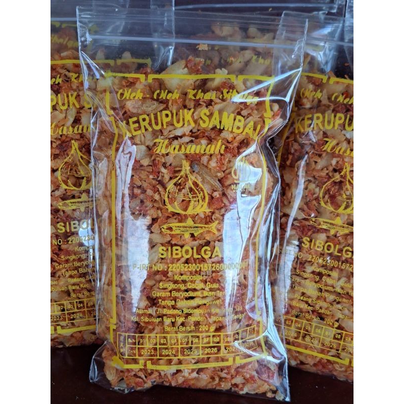 

Keripik Sambal Sibolga 250gr