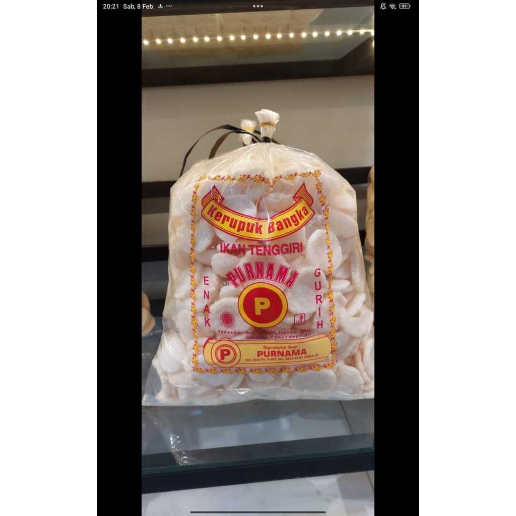 

Kerupuk Koin Kecil Merk PURNAMA - 800 Gram Enak Gurih Renyah Ukuran Besar