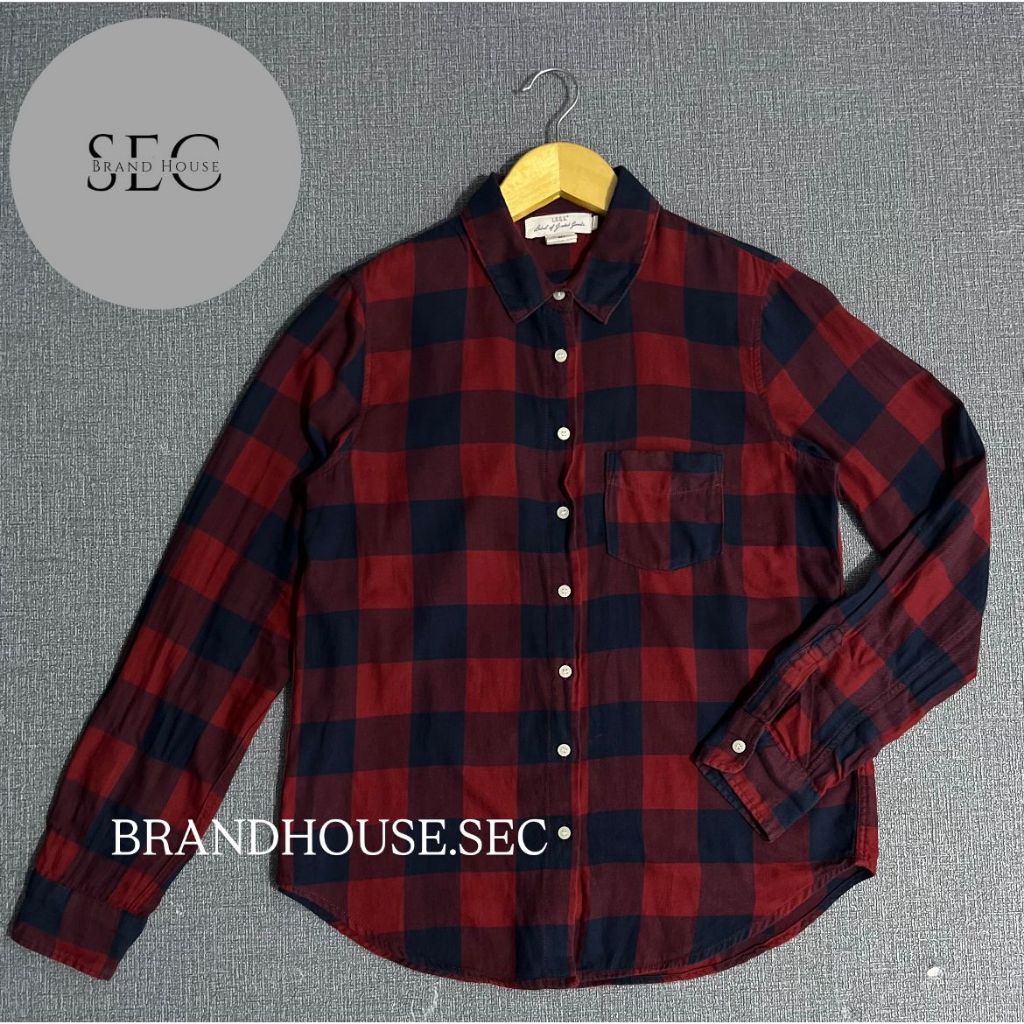 H&M FLANEL SECOND KEMEJA HNM SECOND FLANNEL HM