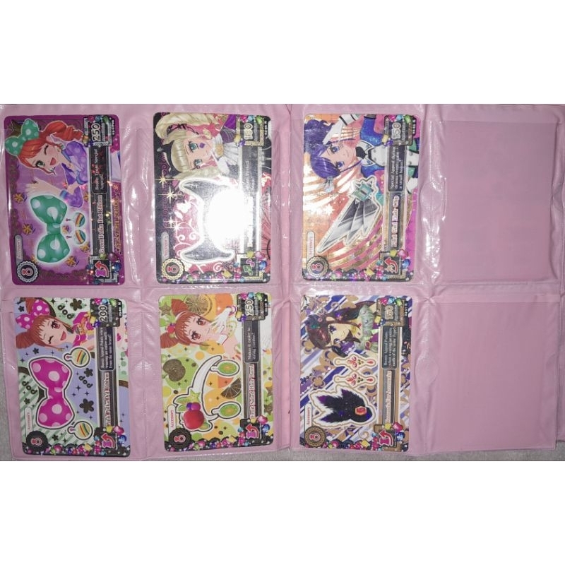 random acc aikatsu card ori & fake