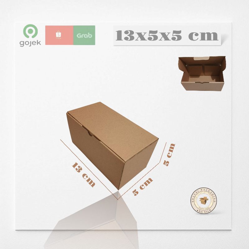 

kardus ukuran 13x5x5 cm die cut model pizza