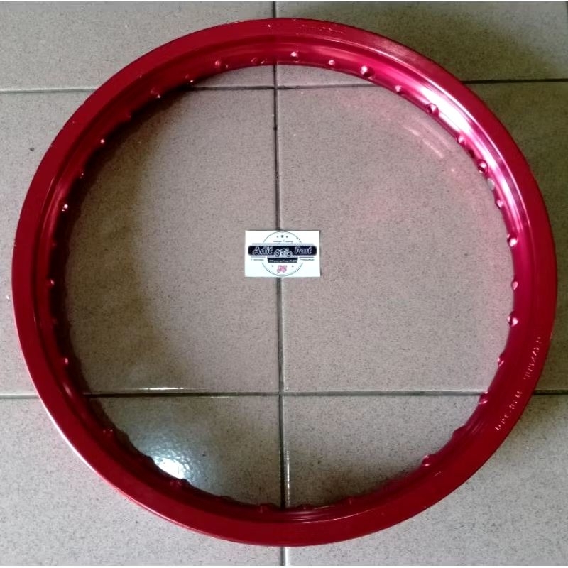 Velg tmt 17x185 merah red