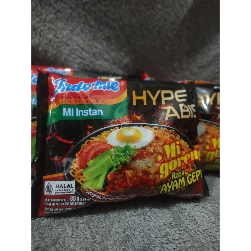 

Indomie Mie Goreng Ayam Geprek Hype Abis 85gr.