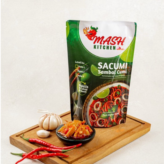

Sambal Cumi (SACUMI) - Mash Kitchen (200 gr)