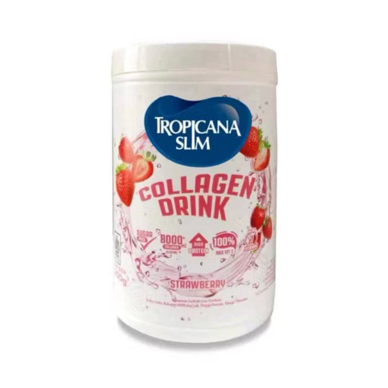 Tropicana Slim Collagen Drink Strawberry 200gr