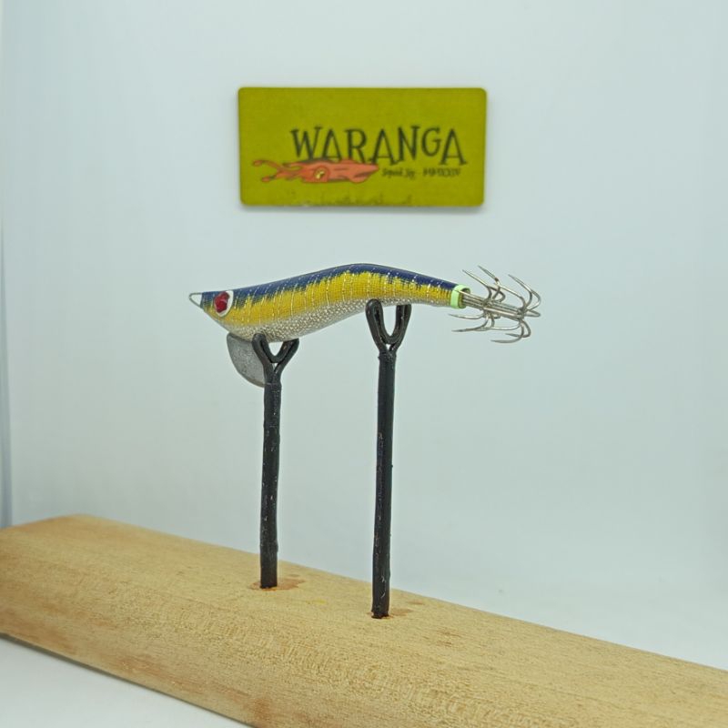 Squid jig ( Size: 1.5- 2.0- 2.5) Egi Handmade Lbk / Udang-udang/ Umpan Cumi (Bisa Request)