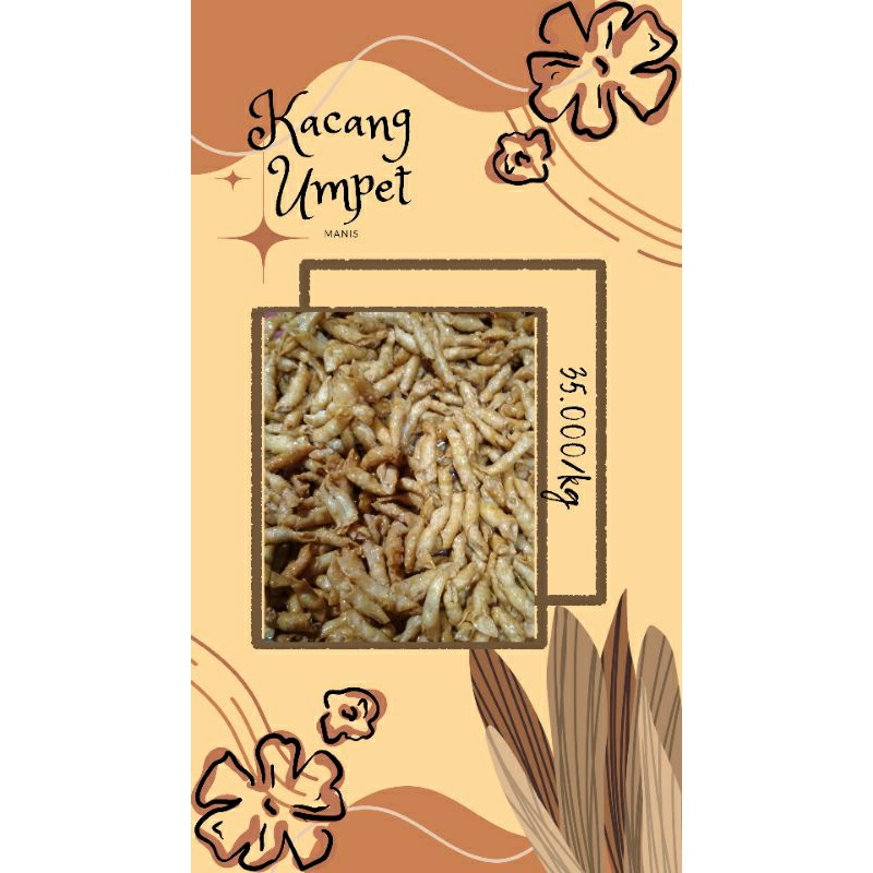 

Kacang Umpet/Kacang Selimut Manis 1000gr