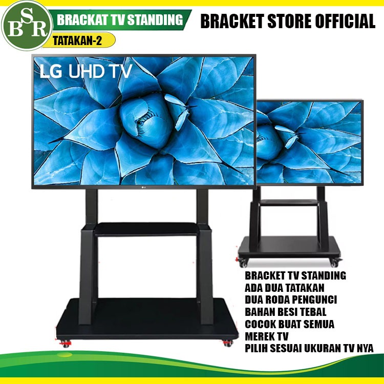 BREKET TV Bracket Standing TV LED LCD 32 40 42 43 45 49 50 55 60 65 -100 INCH