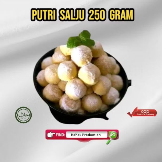 

KUE PUTRI SALJU 250 GRAM PREMIUM