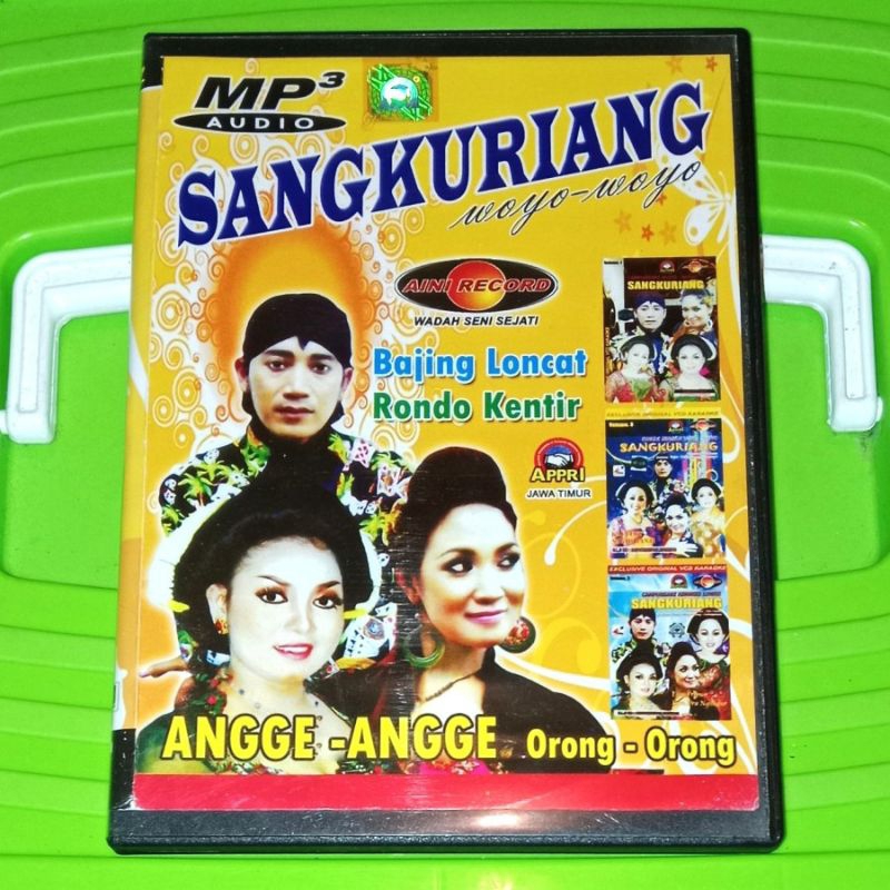 CD MP3 SANGKURIANG woyo-woyo Bajing Loncat Rondo Kentir ANGGE ANGGE Orong-Orong