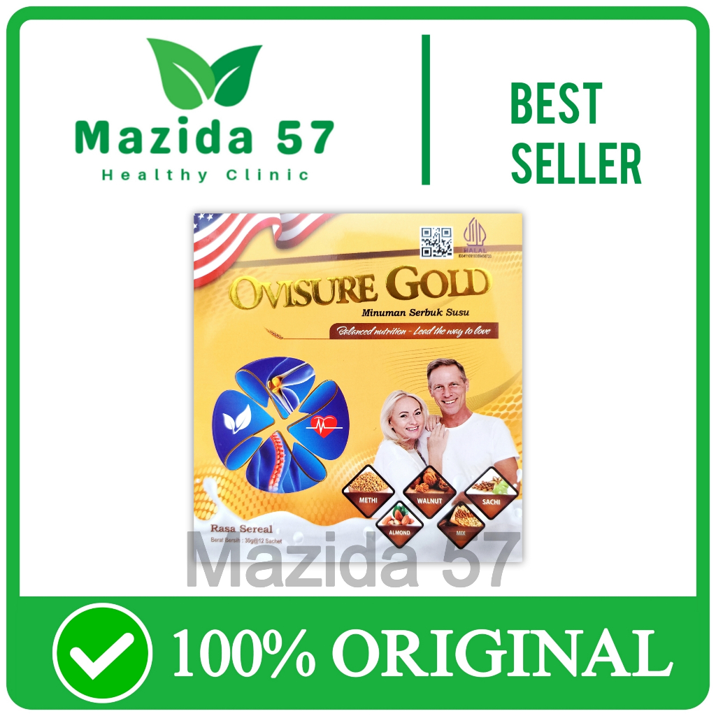 

Ovisure Gold Susu Kesehatan Tulang Nyeri Sendi Osteoporosis Asli Original