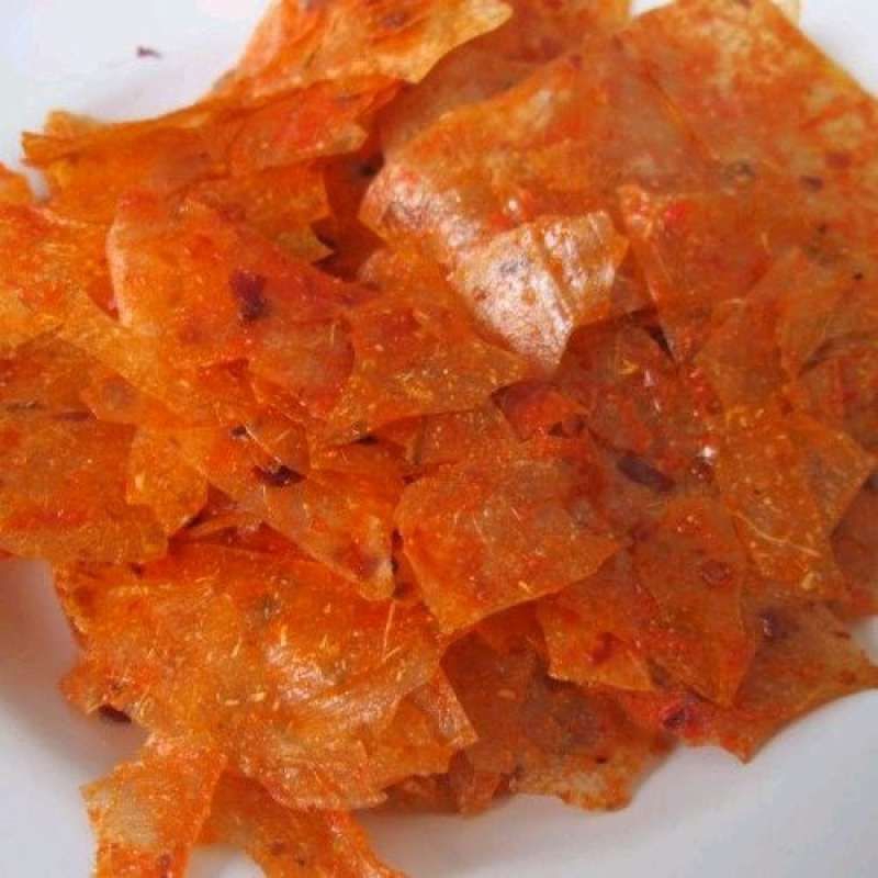 

keripik Kaca Pedas kripca daun jeruk 500gram